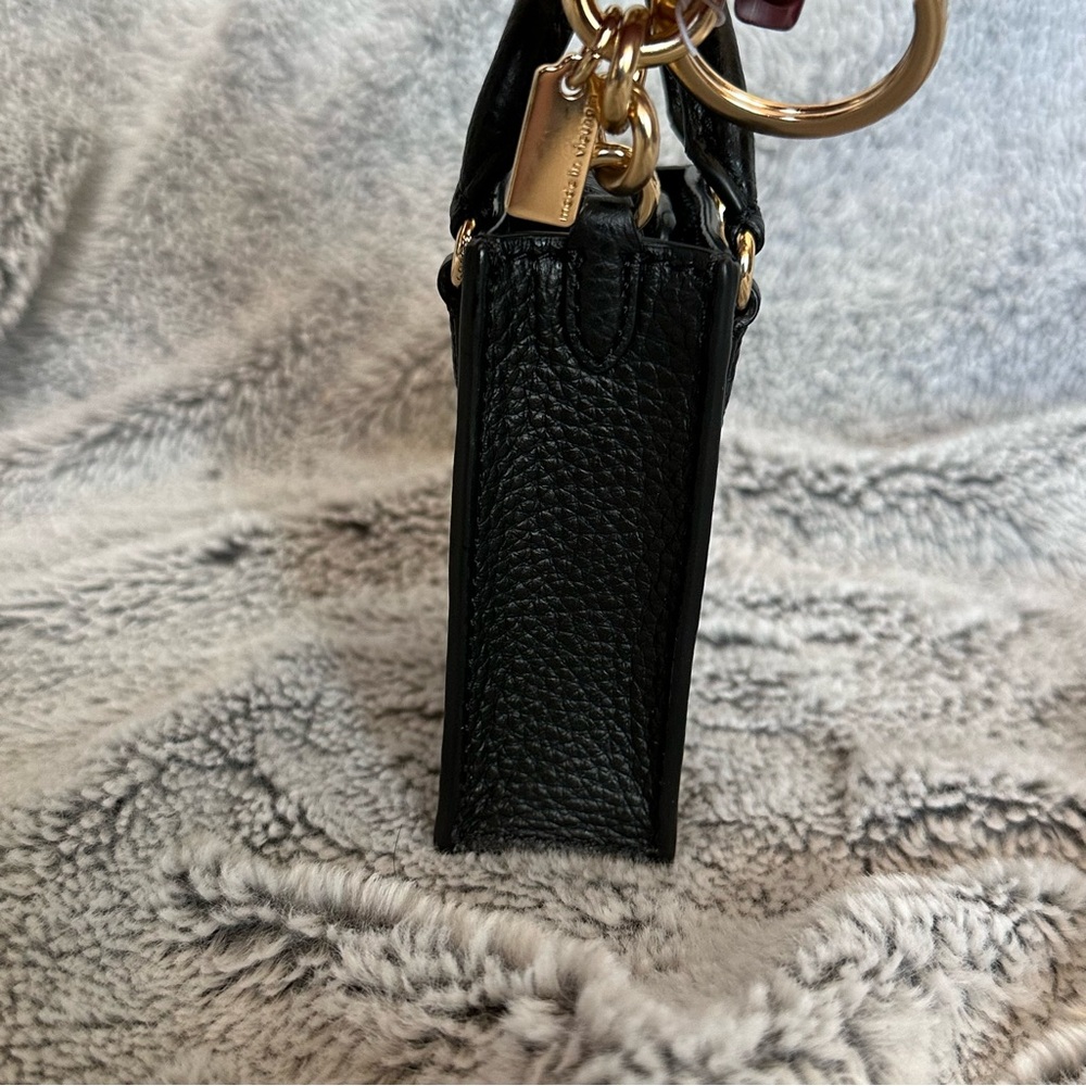 Coach N/S Mini Tote Bag Charm Keychain CU280 NWT - Picture 5 of 14